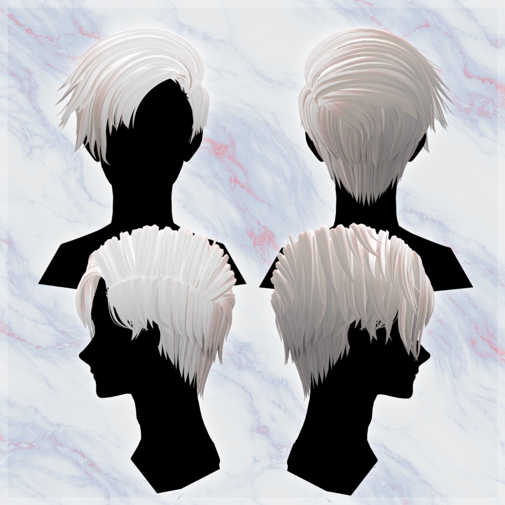 【9Avatar】OneNineShortHair【8Color】