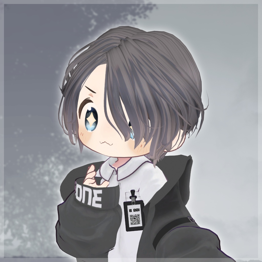【🎉24H半額🎁】『MistyWaveShortHair』【15Avatar対応】