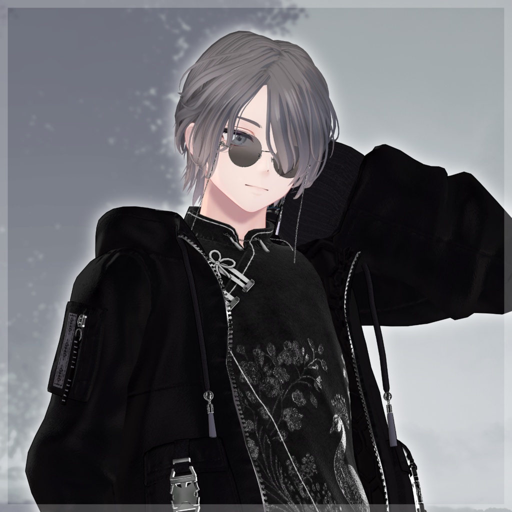 【🎉24H半額🎁】『MistyWaveShortHair』【15Avatar対応】