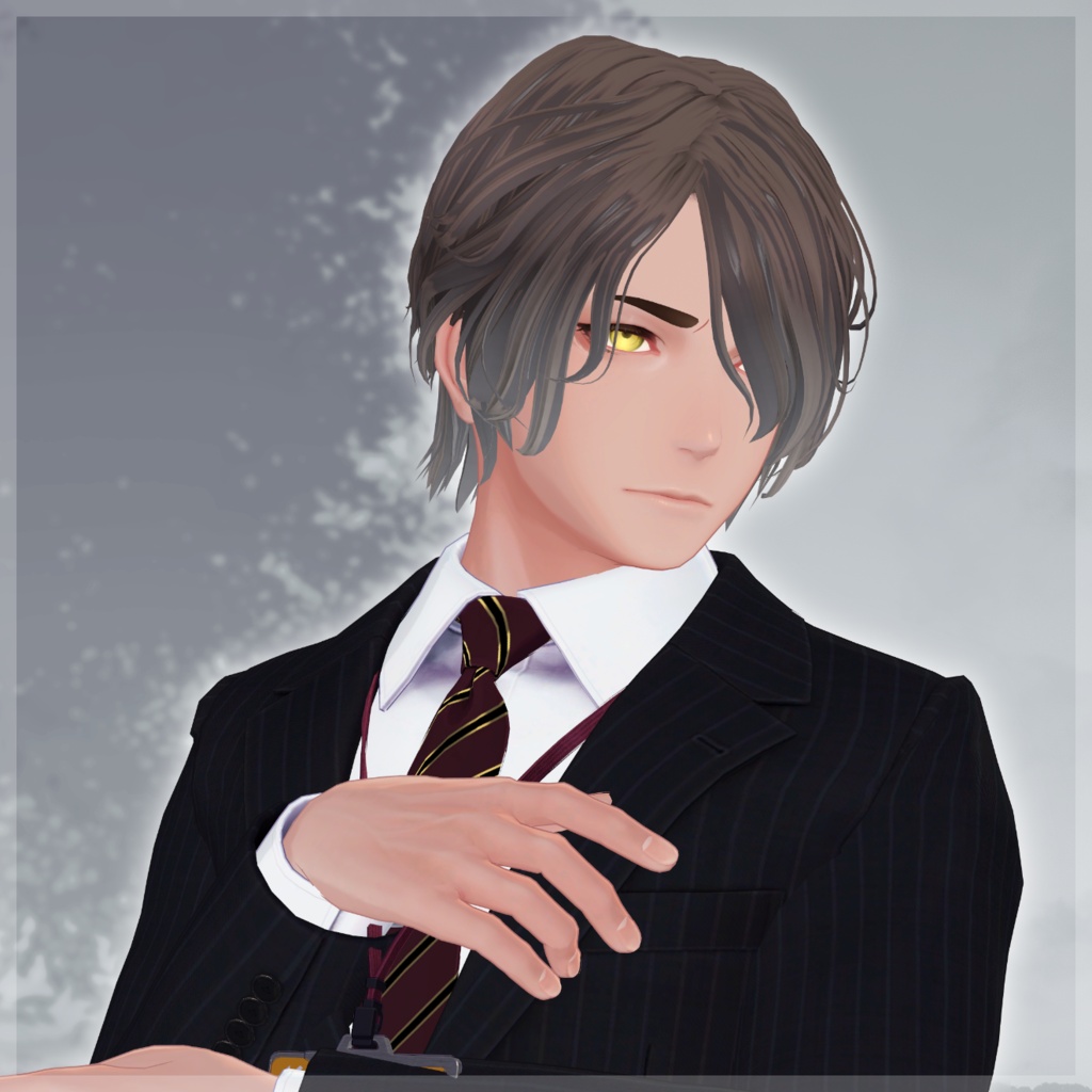 【🎉24H半額🎁】『MistyWaveShortHair』【15Avatar対応】