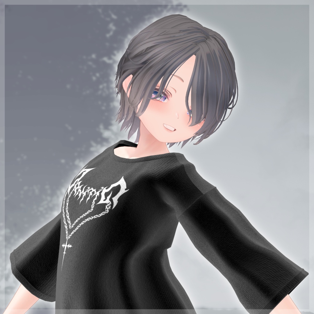 【🎉24H半額🎁】『MistyWaveShortHair』【15Avatar対応】