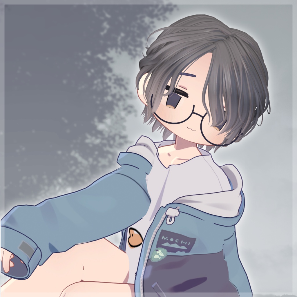 【🎉24H半額🎁】『MistyWaveShortHair』【15Avatar対応】