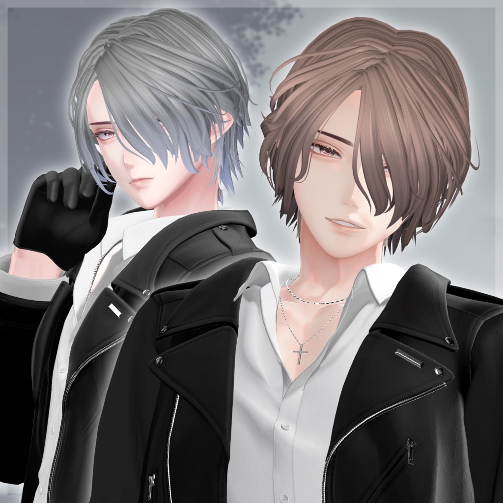 【20Color】『MistyWaveShortHair』【17Avatar対応】