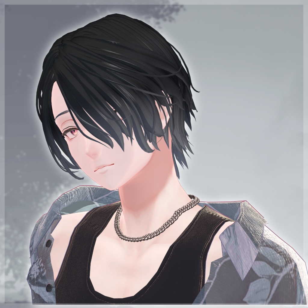 【🎉24H半額🎁】『MistyWaveShortHair』【15Avatar対応】