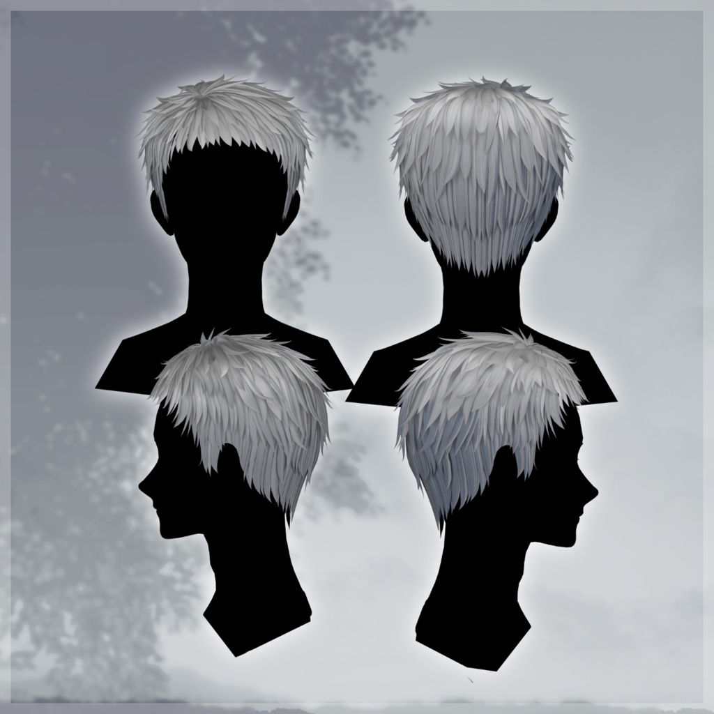 【ベリショヘア】Cropped-ShortHair【13Avatar】