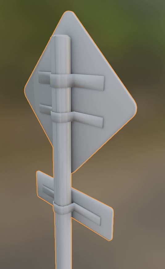 片側メス堕ち看板