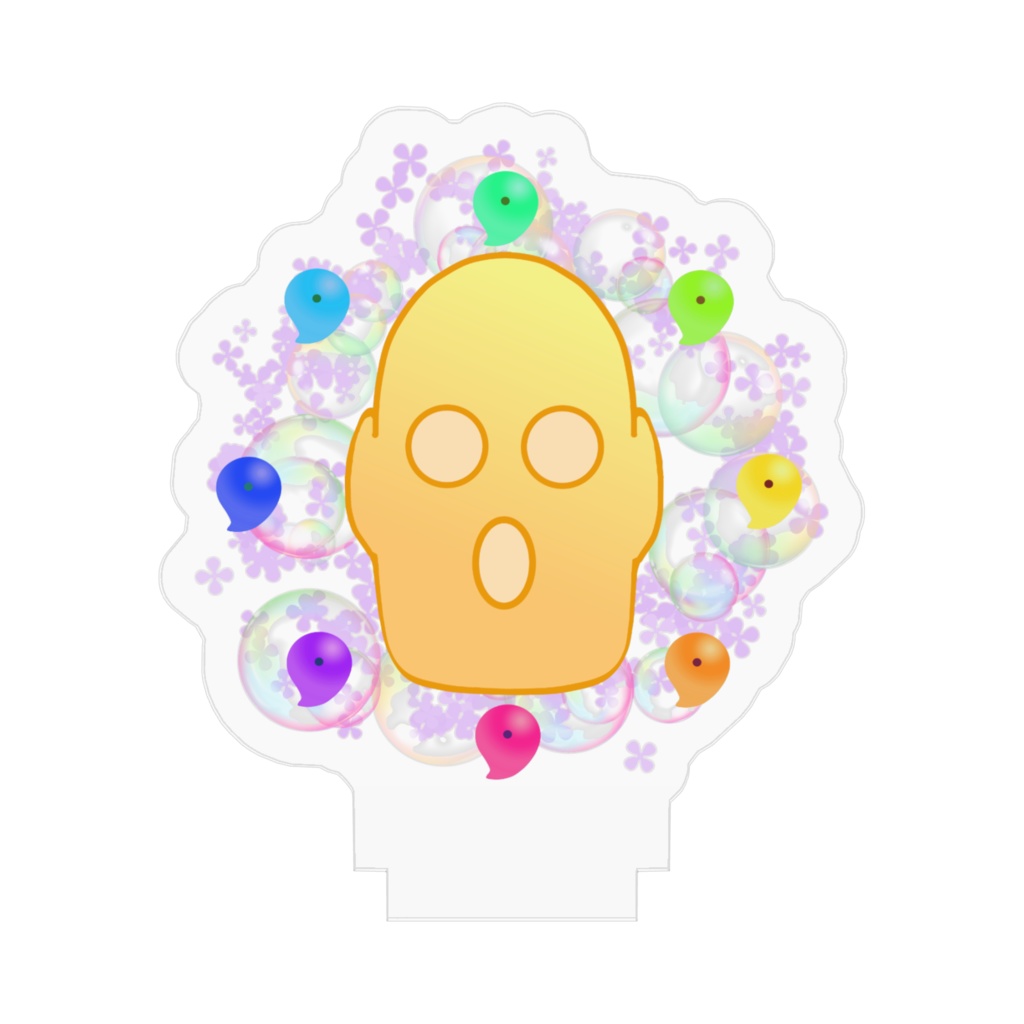 Haniwa花柄デザイン