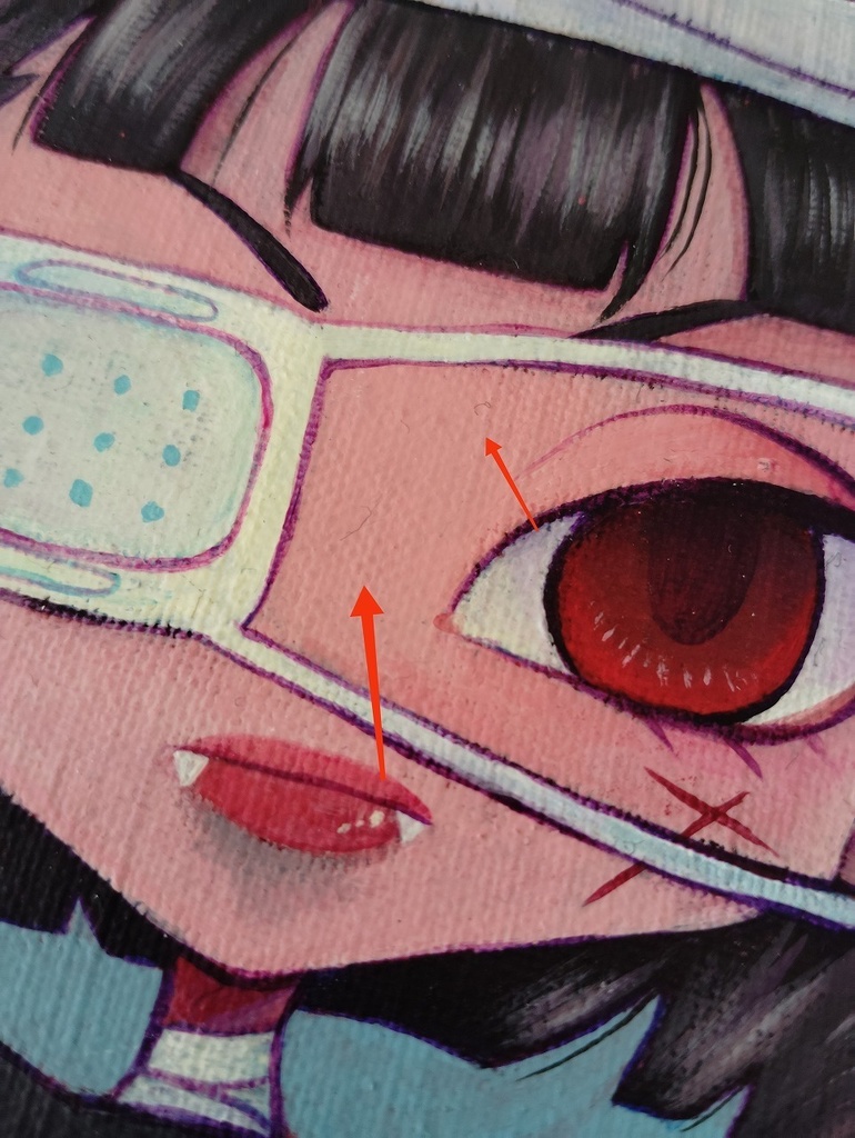 【原画】わたしと同じ-傷-