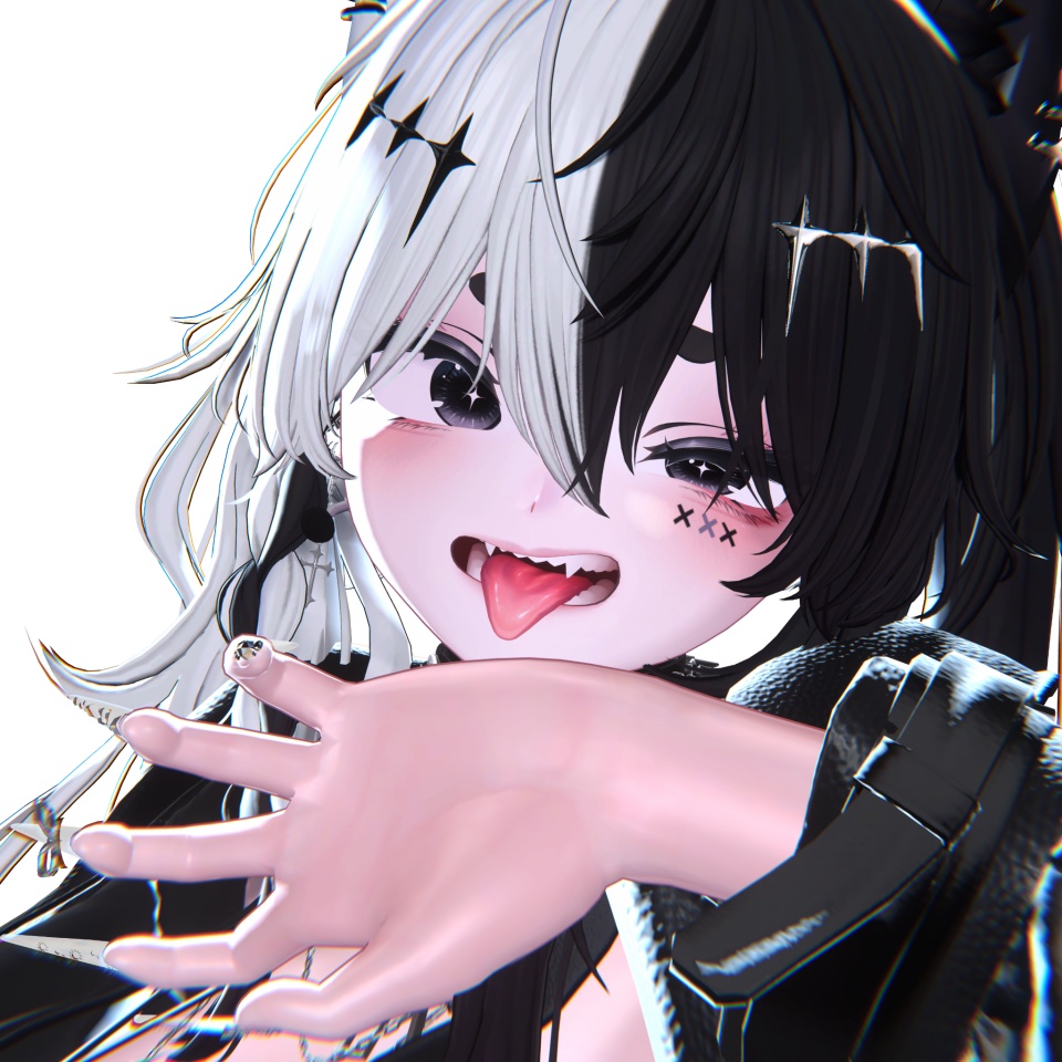 ⛓️GUILTYメイク⛓️Face Blendshape・Eye texture・Makeup等の豪華6点セット!~ギルティメイク~これ一つで誰でも罪な女になれる!しなのちゃん用