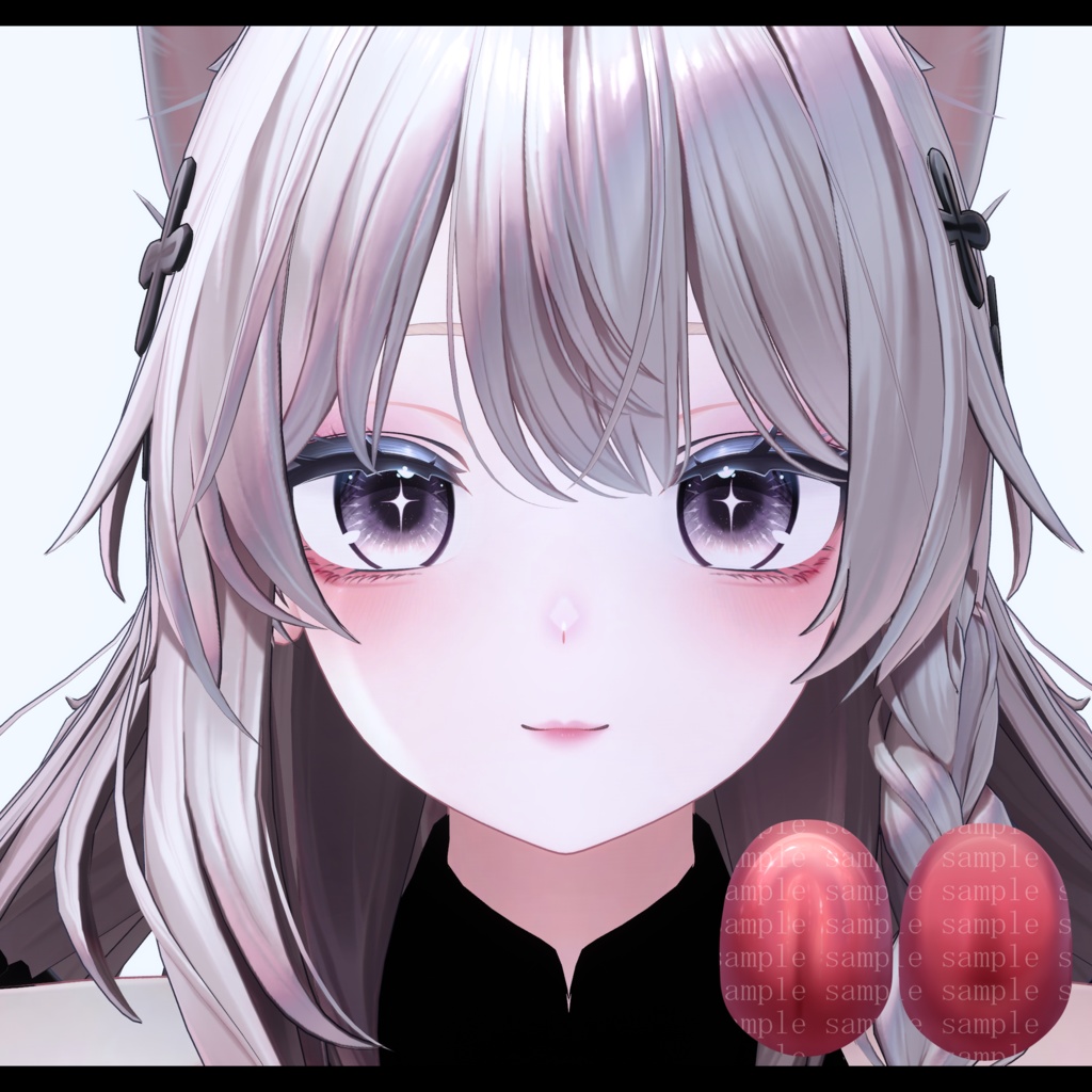 ⛓️GUILTYメイク⛓️Face Blendshape・Eye texture・Makeup等の豪華6点セット!~ギルティメイク~これ一つで誰でも罪な女になれる!しなのちゃん用