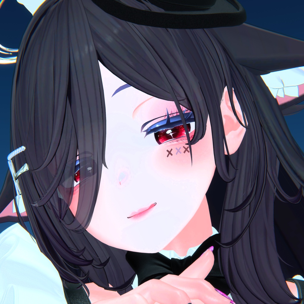 ⛓️GUILTYメイク⛓️Face Blendshape・Eye texture・Makeup等の豪華6点セット!~ギルティメイク~これ一つで誰でも罪な女になれる!しなのちゃん用