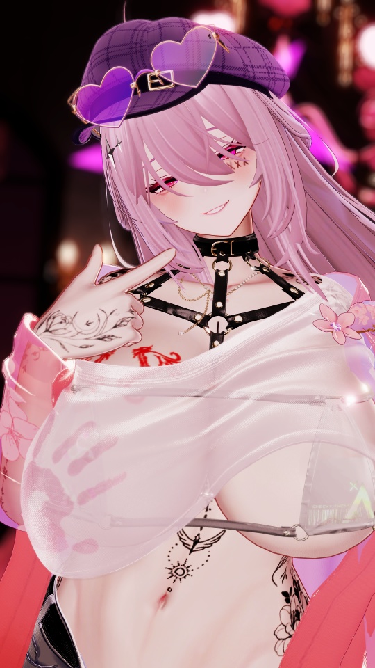 ⛓️GUILTYメイク⛓️Face Blendshape・Eye texture・Makeup等の豪華7点セット!~ギルティメイク~これ一つで誰でも罪な女になれる!ミルティナ用