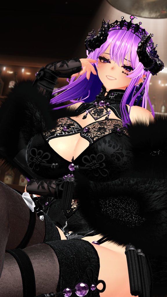 ⛓️GUILTYメイク⛓️Face Blendshape・Eye texture・Makeup等の豪華7点セット!~ギルティメイク~これ一つで誰でも罪な女になれる!ウルフェリア用