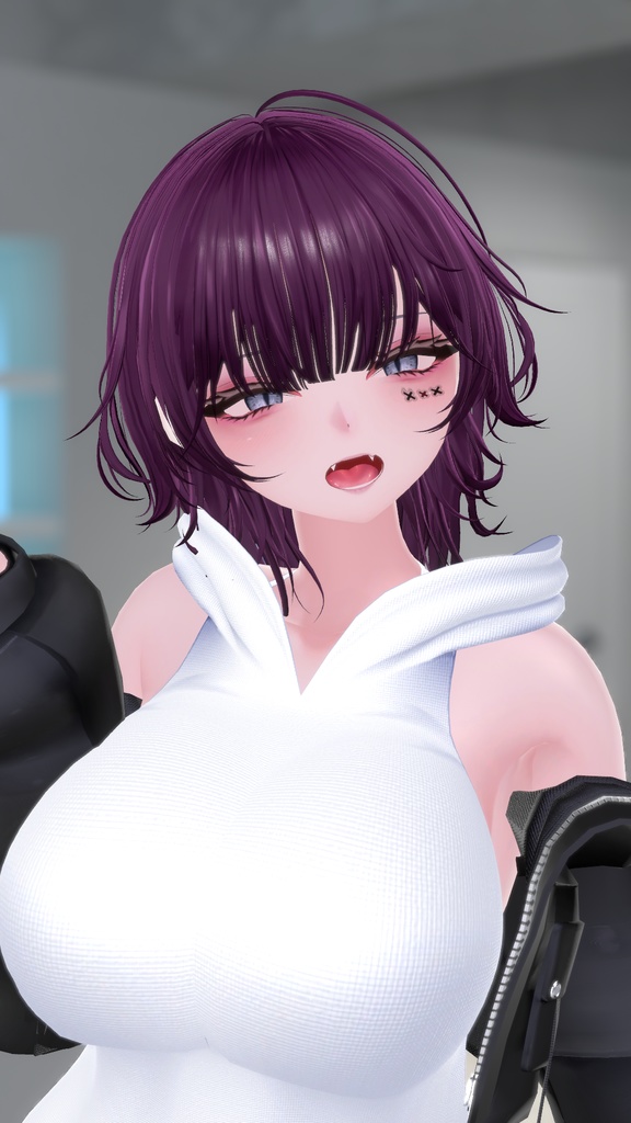 ⛓️GUILTYメイク⛓️Face Blendshape・Eye texture・Makeup等の豪華7点セット!~ギルティメイク~これ一つで誰でも罪な女になれる!ウルフェリア用