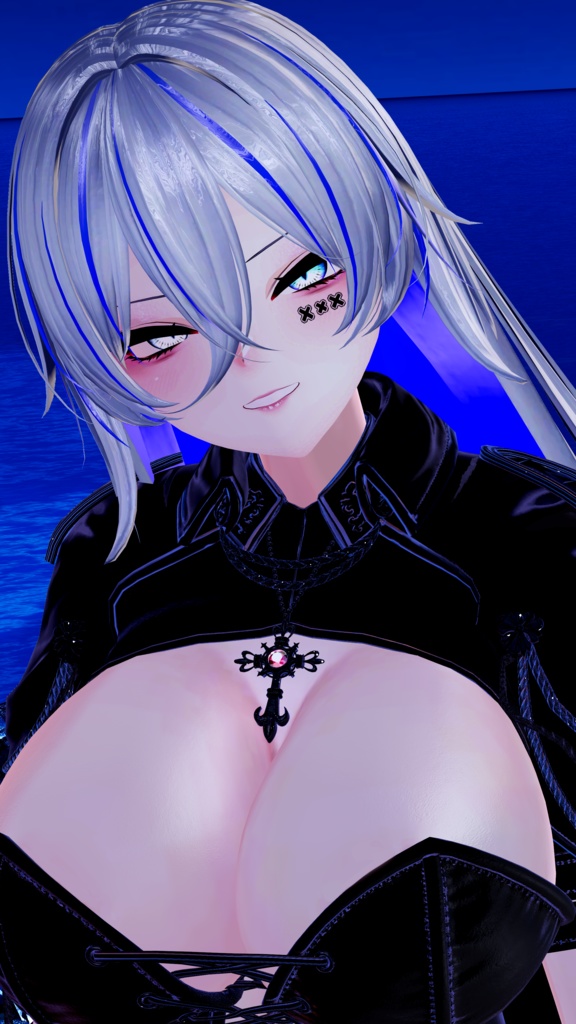 ⛓️GUILTYメイク⛓️Face Blendshape・Eye texture・Makeup等の豪華7点セット!~ギルティメイク~これ一つで誰でも罪な女になれる!ウルフェリア用