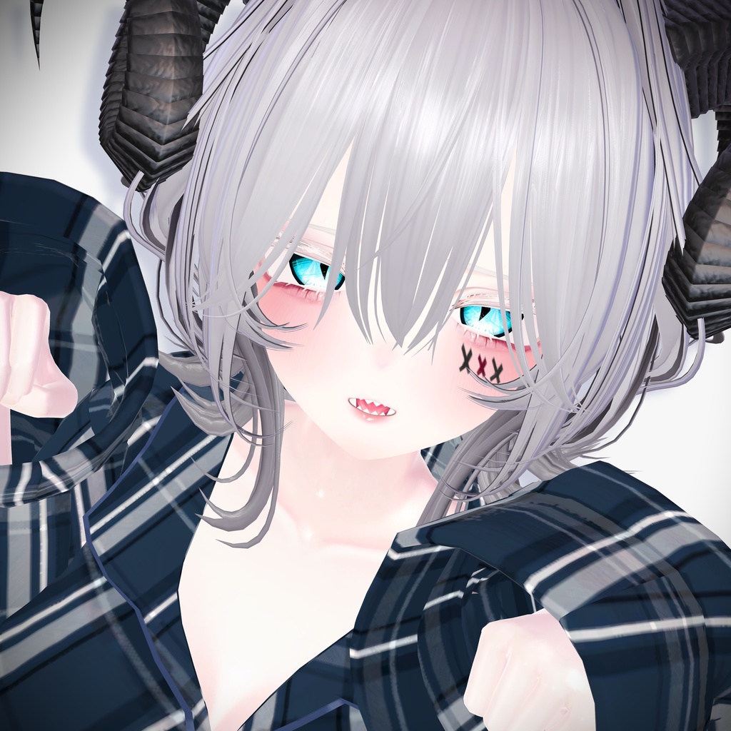 ⛓️GUILTYメイク⛓️Face Blendshape・Eye texture・Makeup等の豪華6点セット!~ギルティメイク~これ一つで誰でも罪な女になれる!マヌカ用