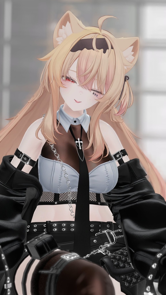 ⛓️GUILTYメイク⛓️Face Blendshape・Eye texture・Makeup等の豪華7点セット!~ギルティメイク~これ一つで誰でも罪な女になれる!エク用