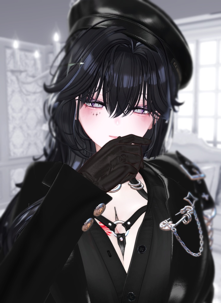 ⛓️Desireメイク⛓️Face Blendshape・Eye texture・Makeup等の豪華8点セット!~ディザイアメイク~ミルティナ用