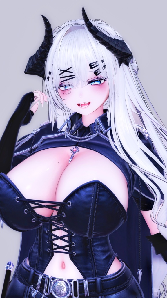 ⛓️Desireメイク⛓️Face Blendshape・Eye texture・Makeup等の豪華8点セット!~ディザイアメイク~ミルティナ用