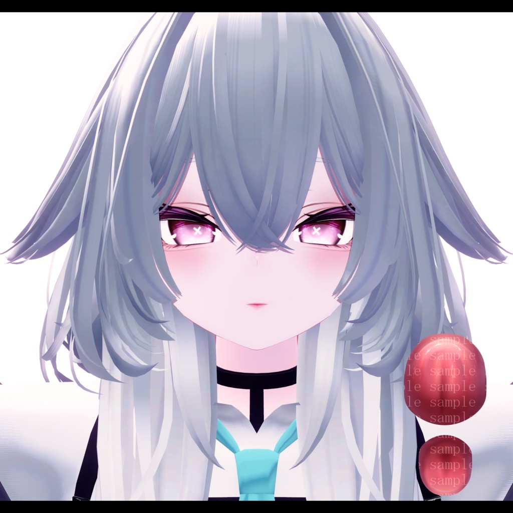 ⛓️GUILTYメイク⛓️Face Blendshape・Eye texture・Makeup等の豪華7点セット!~ギルティメイク~これ一つで誰でも罪な女になれる!ルルネ用