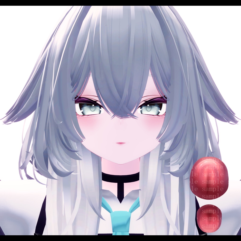 ⛓️GUILTYメイク⛓️Face Blendshape・Eye texture・Makeup等の豪華7点セット!~ギルティメイク~これ一つで誰でも罪な女になれる!ルルネ用