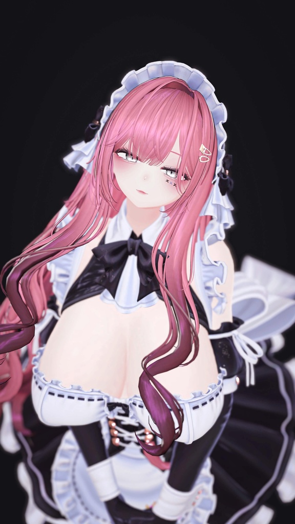 ⛓️GUILTYメイク⛓️Face Blendshape・Eye texture・Makeup等の豪華7点セット!~ギルティメイク~クマリ用