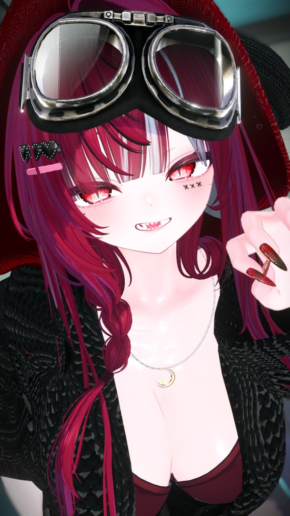 ⛓️GUILTYメイク⛓️Face Blendshape・Eye texture・Makeup等の豪華7点セット!~ギルティメイク~これ一つで誰でも罪な女になれる!ショコラ用