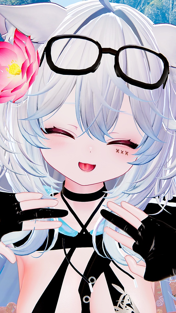 ⛓️GUILTYメイク⛓️Face Blendshape・Eye texture・Makeup等の豪華7点セット!~ギルティメイク~これ一つで誰でも罪な女になれる!ショコラ用