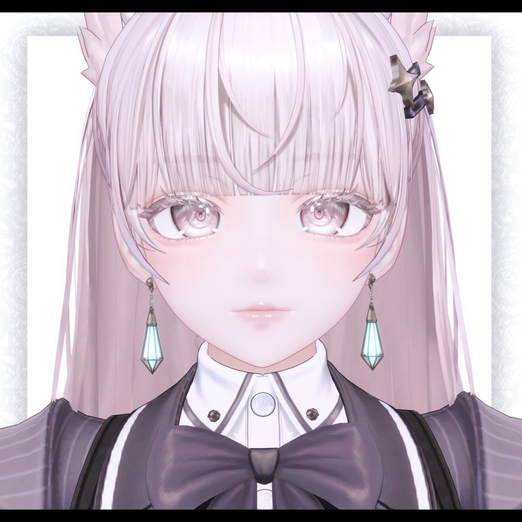 ⛓️GUILTYメイク⛓️Face Blendshape・Eye texture・Makeup等の豪華7点セット!~ギルティメイク~ルミナちゃん用