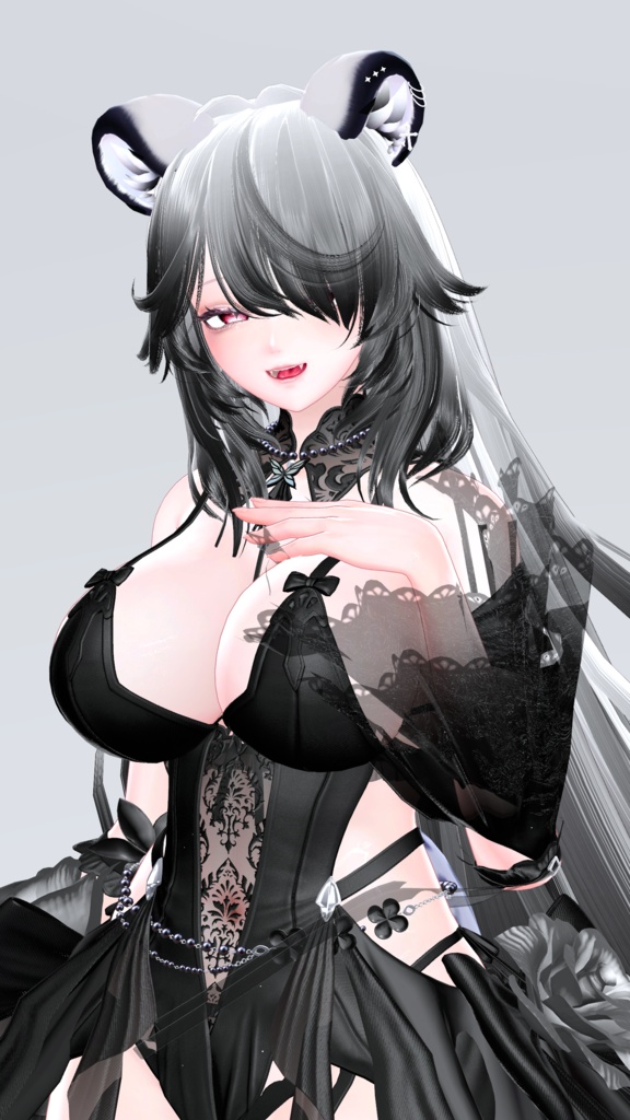 ⛓️GUILTYメイク⛓️Face Blendshape・Eye texture・Makeup等の豪華7点セット!~ギルティメイク~ルミナちゃん用