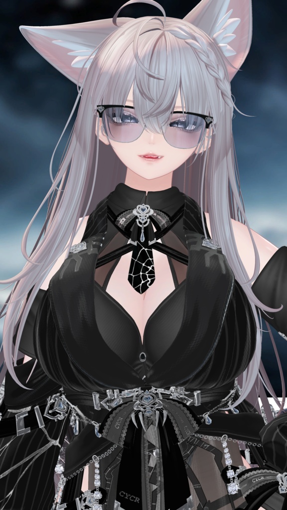 ⛓️GUILTYメイク⛓️Face Blendshape・Eye texture・Makeup等の豪華7点セット!~ギルティメイク~ルミナちゃん用