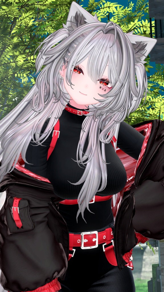 ⛓️GUILTYメイク⛓️Face Blendshape・Eye texture・Makeup等の豪華7点セット!~ギルティメイク~まよ/Mayoちゃん用