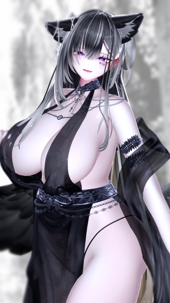 ⛓️GUILTYメイク⛓️Face Blendshape・Eye texture・Makeup等の豪華7点セット!~ギルティメイク~まよ/Mayoちゃん用