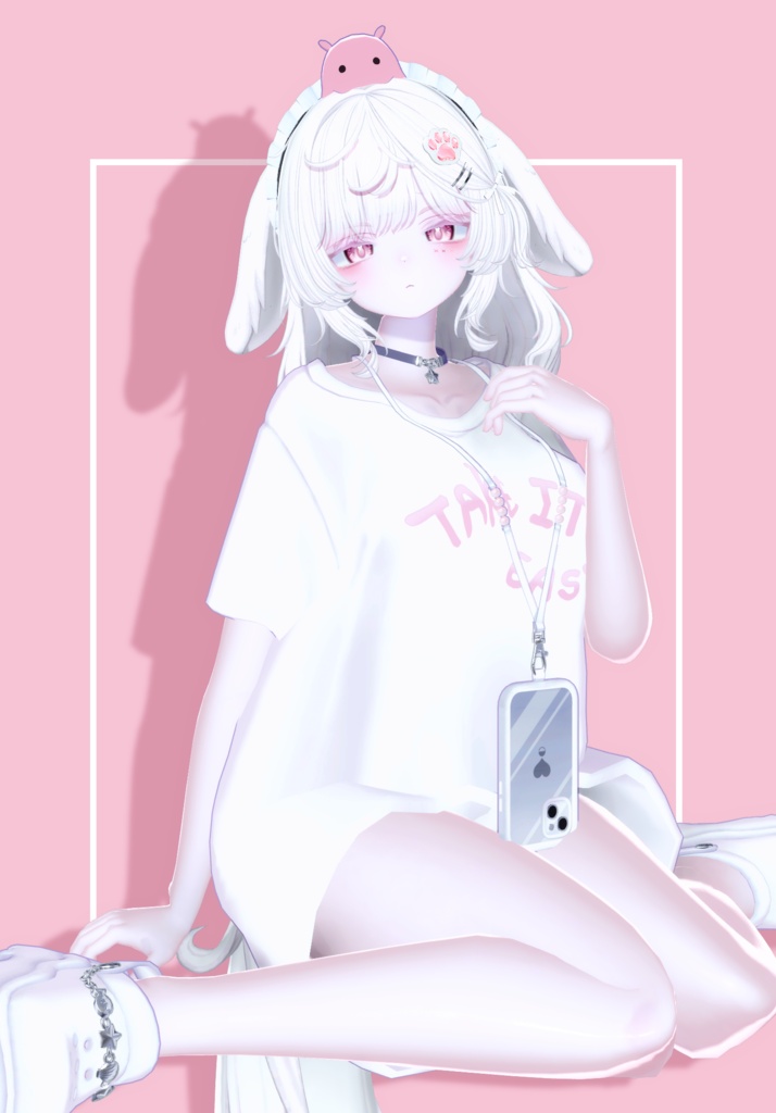 ⛓️GUILTYメイク⛓️Face Blendshape・Eye texture・Makeup等の豪華7点セット!~ギルティメイク~うらら -Urara- 用