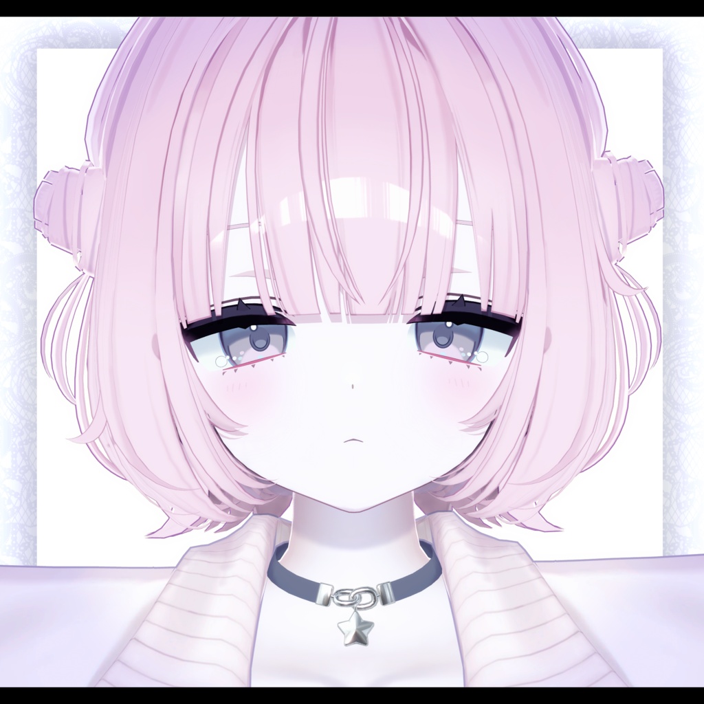 ⛓️GUILTYメイク⛓️Face Blendshape・Eye texture・Makeup等の豪華7点セット!~ギルティメイク~うらら -Urara- 用