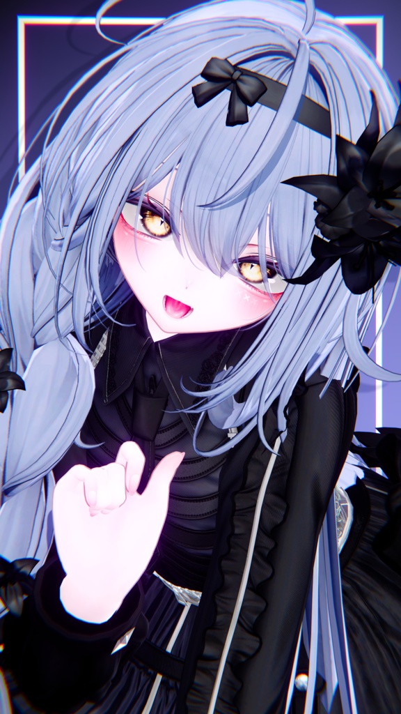 ⛓️GUILTYメイク⛓️Face Blendshape・Eye texture・Makeup等の豪華7点セット!~ギルティメイク~Sio / しお