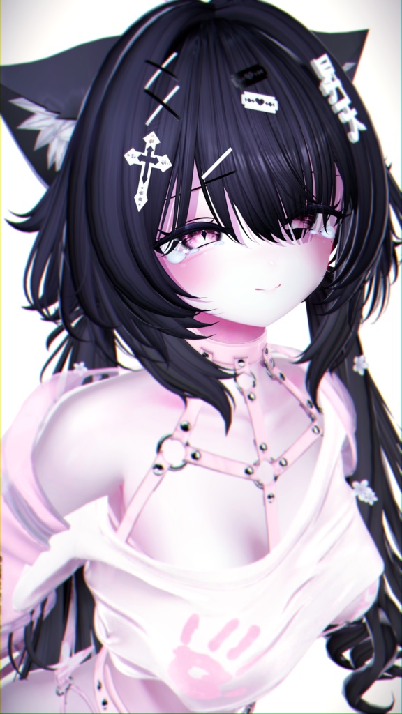 ⛓️GUILTYメイク⛓️Face Blendshape・Eye texture・Makeup等の豪華7点セット!~ギルティメイク~Sio / しお