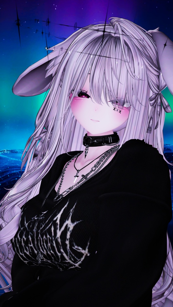 ⛓️GUILTYメイク⛓️Face Blendshape・Eye texture・Makeup等の豪華7点セット!~ギルティメイク~Sio / しお