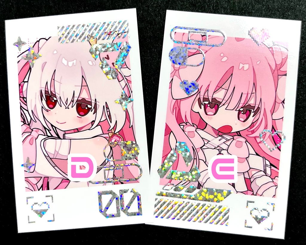 箔押しチェキ風カード