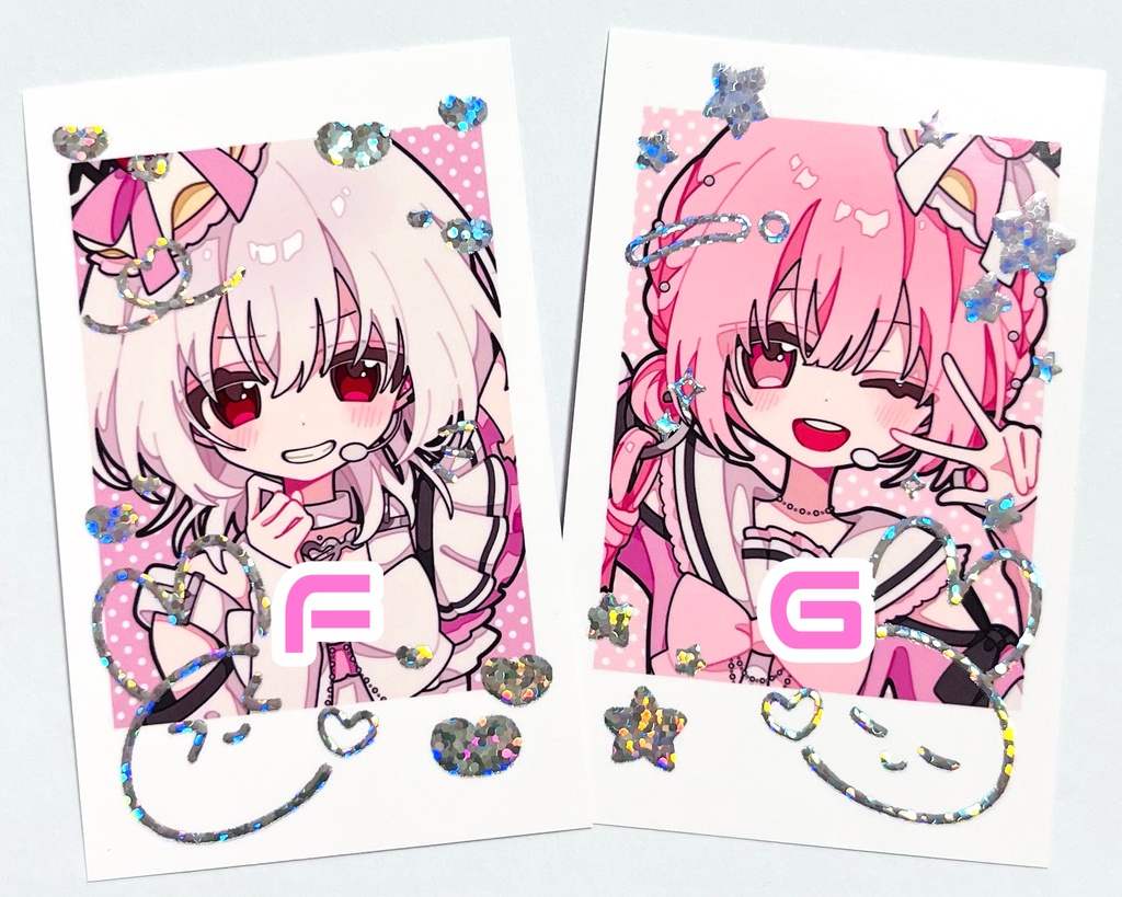 箔押しチェキ風カード