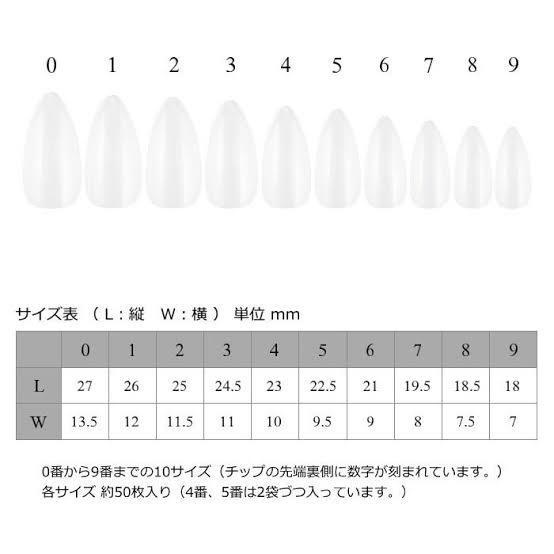 ヒョウ柄 ネイルチップ