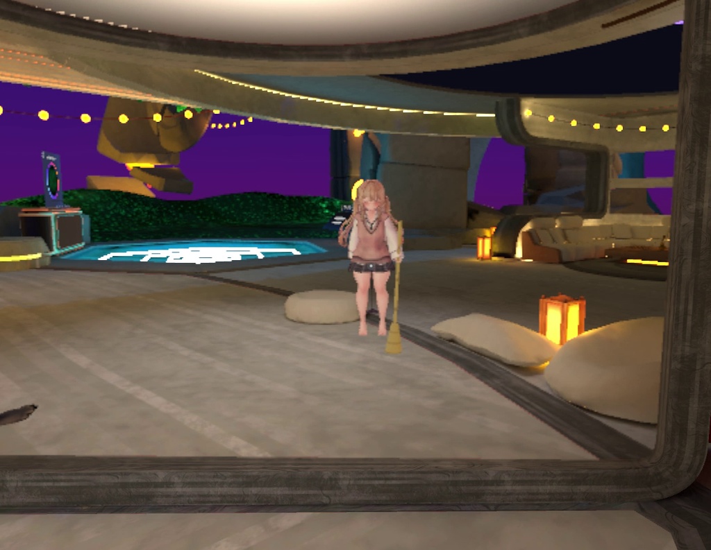# 【VRChat / Modular Avatar対応】焚き火の魔法箒 v1.0.0 (Synapse Campfire Broom) # 【VRChat / MA 지원】캠프파이어 마법 빗자루 v1.0.0 (Synapse Campfire Broom)