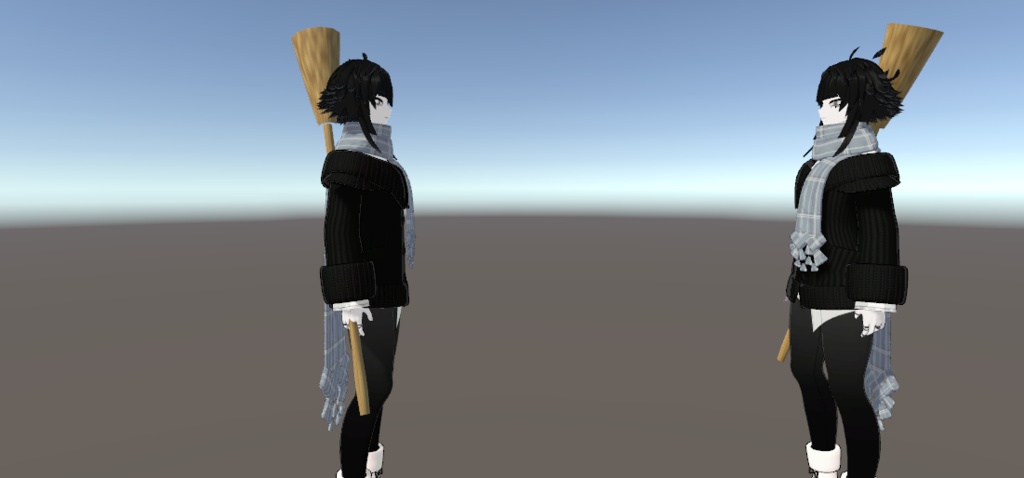# 【VRChat / Modular Avatar対応】焚き火の魔法箒 v1.0.0 (Synapse Campfire Broom) # 【VRChat / MA 지원】캠프파이어 마법 빗자루 v1.0.0 (Synapse Campfire Broom)