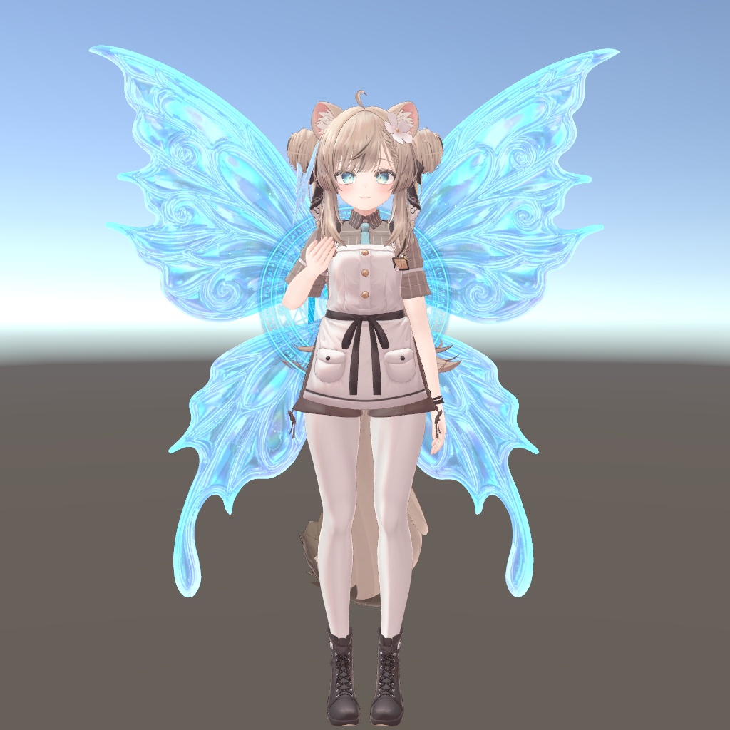 【VRChat / Modular Avatar】Synapse Fairy Set 🦋🪽 蝶と翼のセット v1.0.1