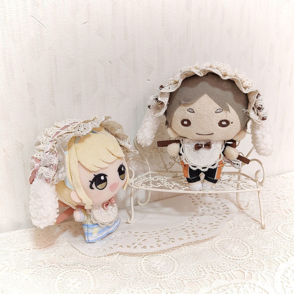 【11~12cmぬい】たれみみうさぎのヘッドドレス