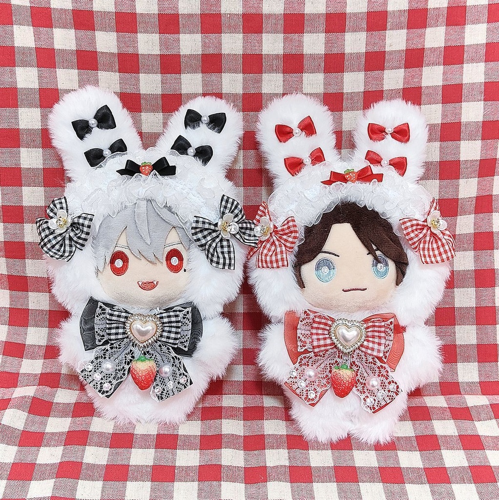 【にじぬいサイズ】いちごうさぎの着ぐるみ