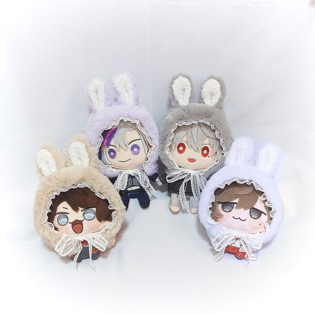 【にじまるっと＆にじぬいサイズ】うさみみフード