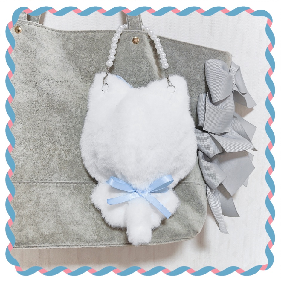 【にじまるっとサイズ】ツイードねこきぐるみ