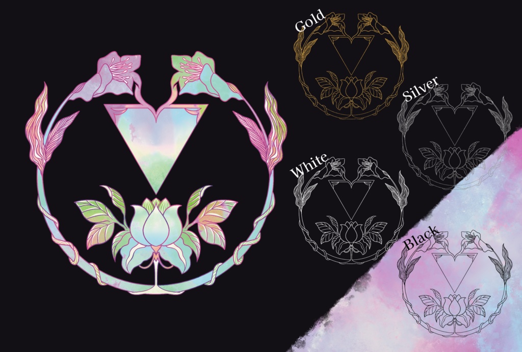 【無料】花飾|No.07