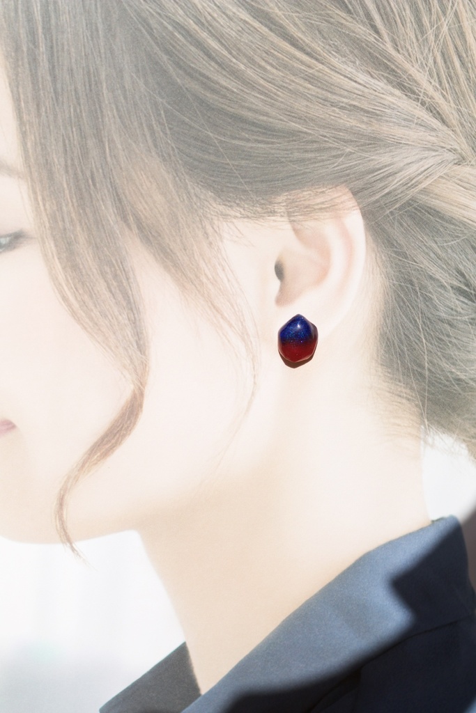 TENET 順行/逆行 一粒ピアス